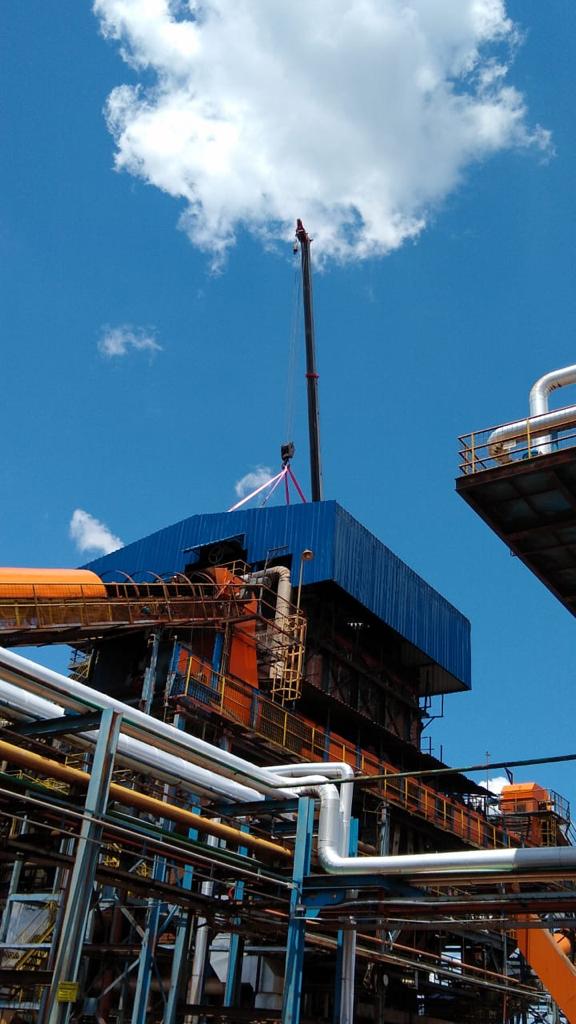 Teto Cobertura da Caldeira 08