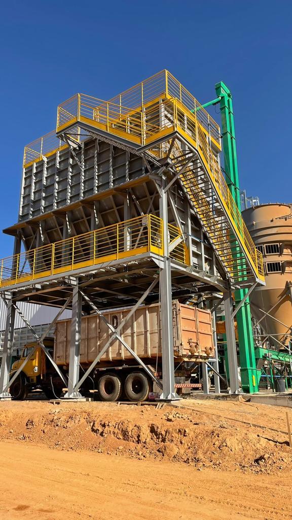 Moega de Descarte de Milho