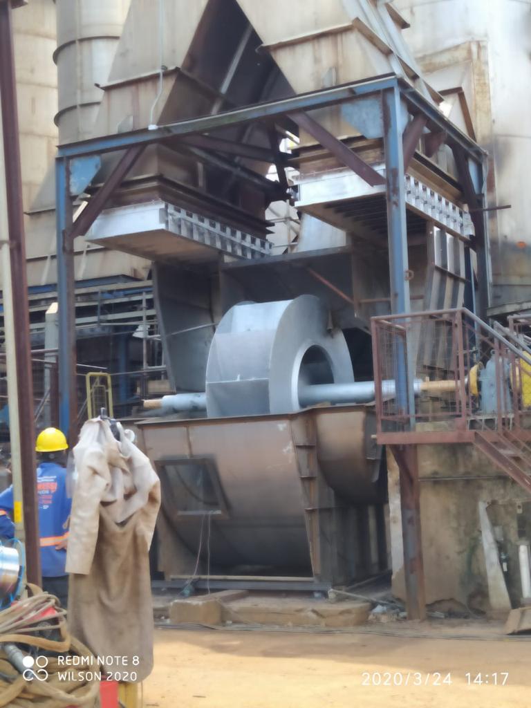 Exaustor da Caldeira 04