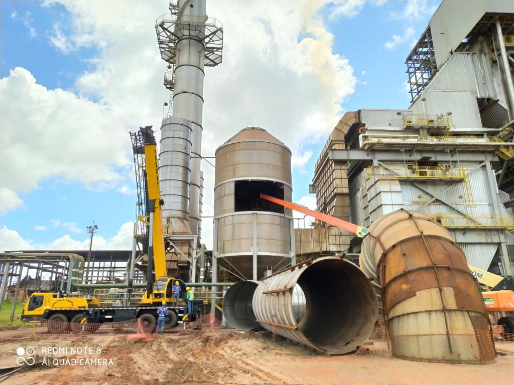 Dutos de Ar da Caldeira