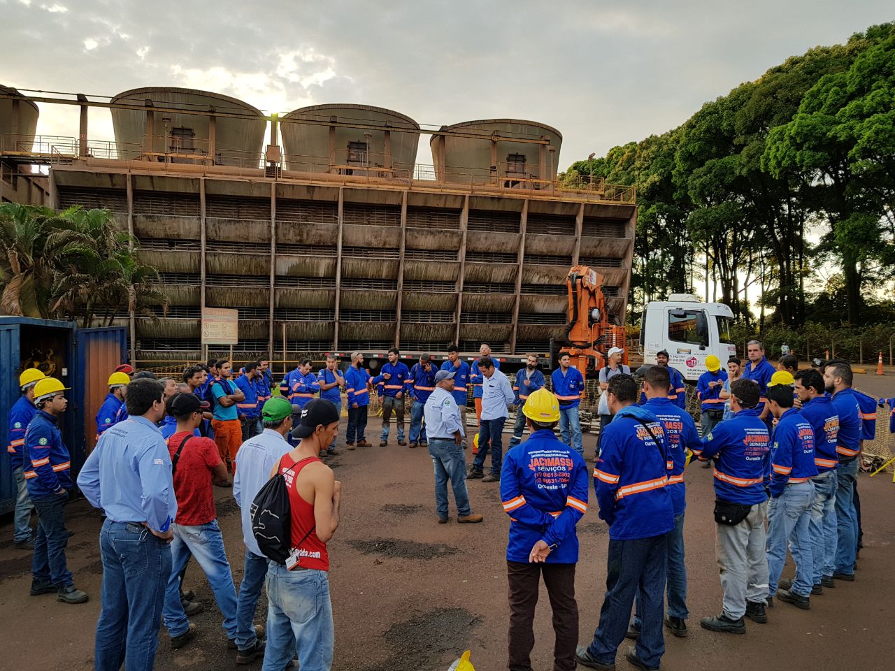 Área produtiva da Jacomassi