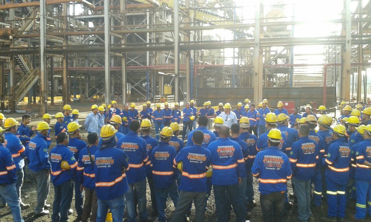 Processo industrial da Jacomassi