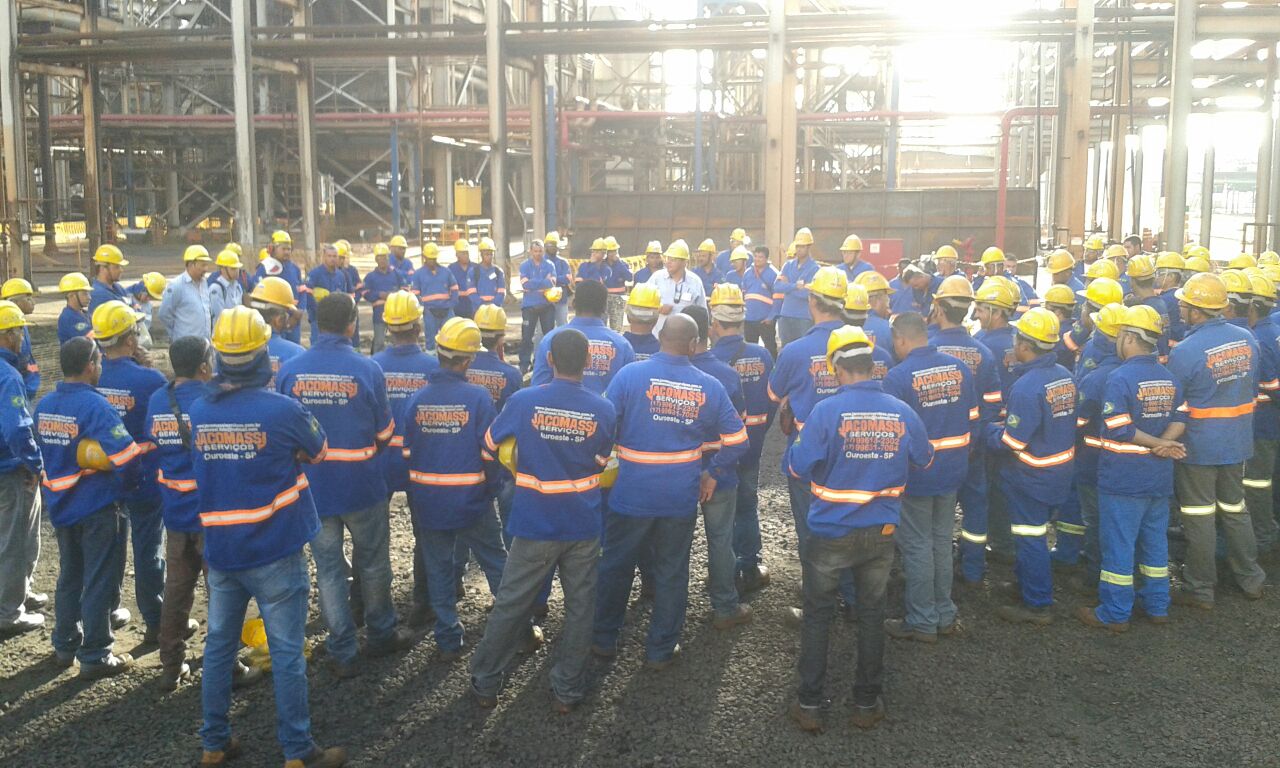 Equipe Jacomassi em atividade